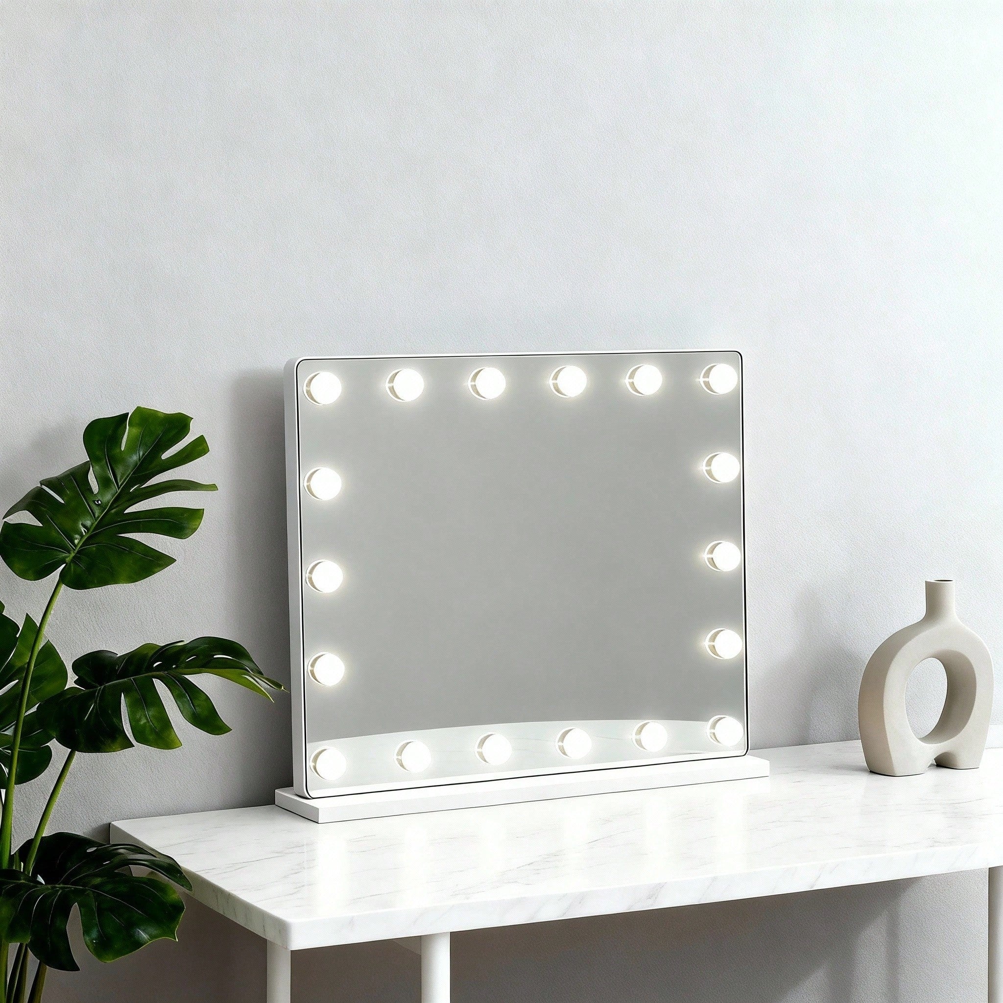 LED Vanity Mirror with 15 Bulbs - view 2