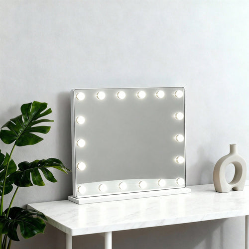LED Vanity Mirror with 15 Bulbs - view 2