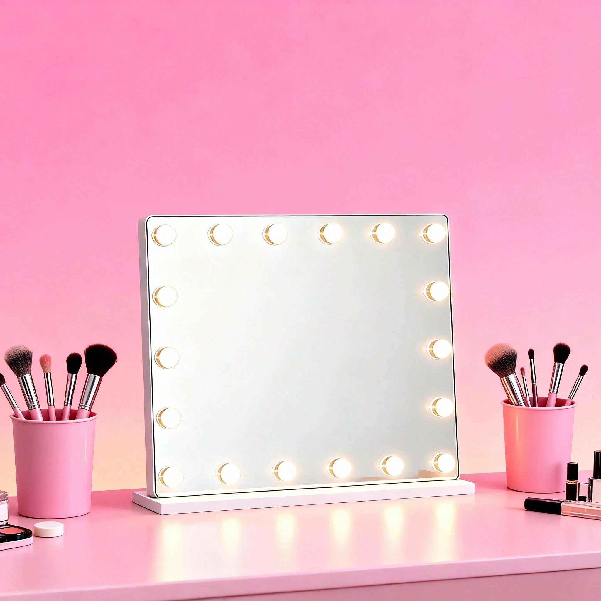 LED Vanity Mirror with 15 Bulbs - view 1