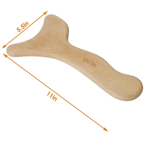 Wood Therapy Lymphatic Drainage Paddle