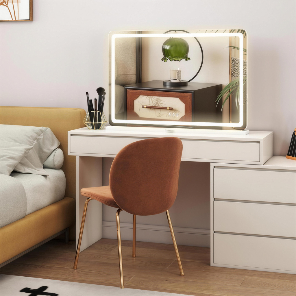LED Vanity Mirror in bedroom lifestyle scene