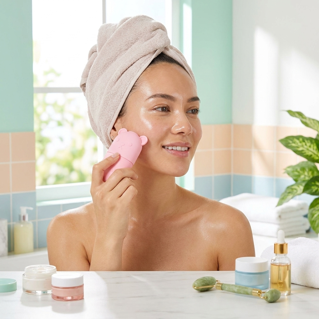 Silicone Ice Face Roller
