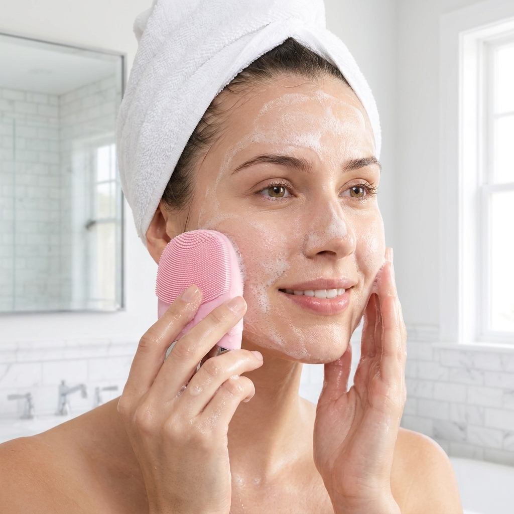 Sonic Silicone Face Cleansing Brush